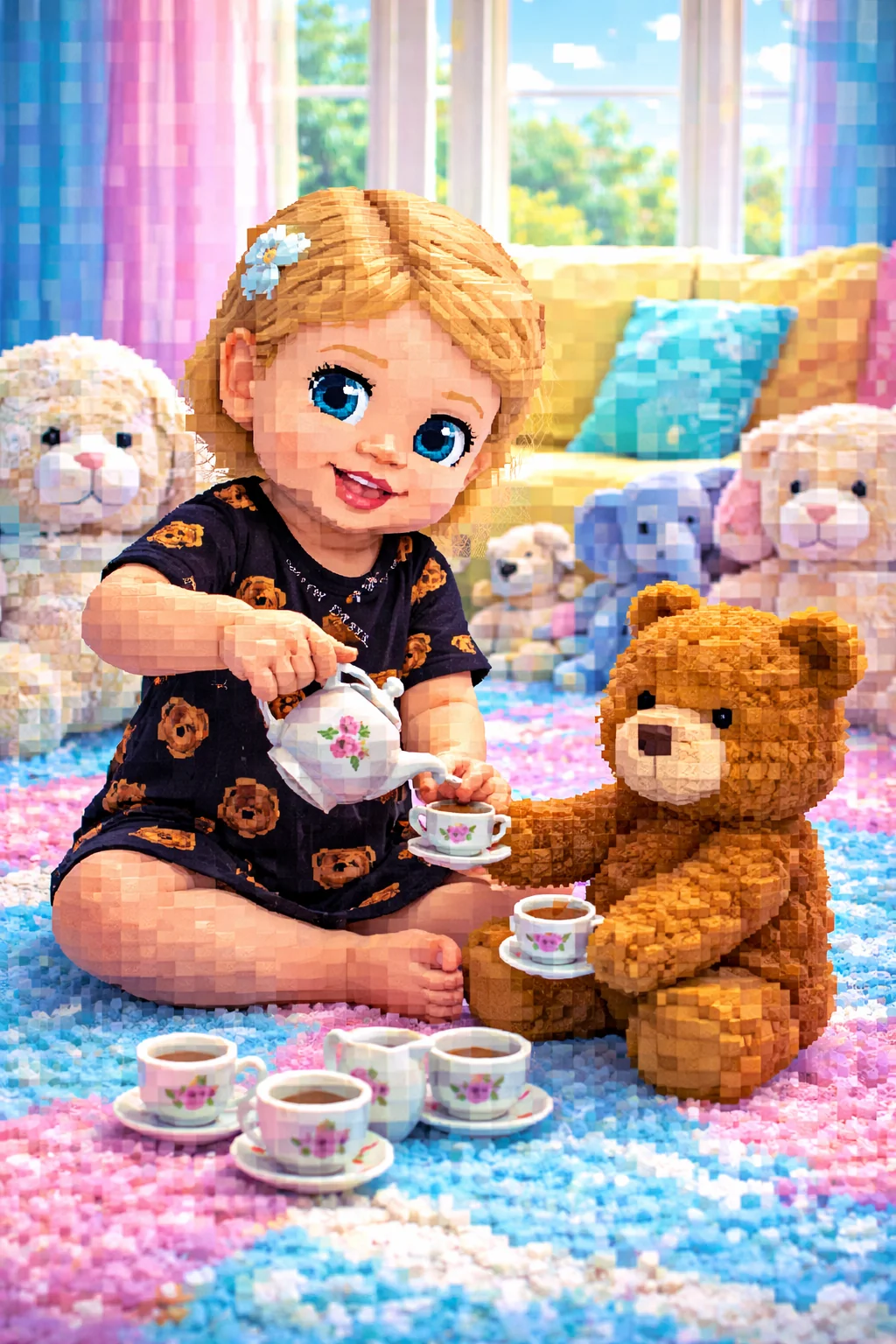 Мир из кубиков